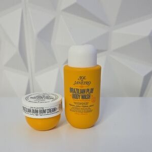 Sol de Janeiro Brazilian Play Body Wash and Bum Bum Cream Set - New & Sealed!